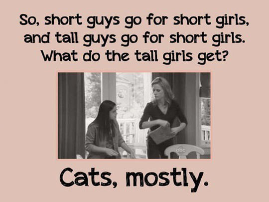 Tall girls.