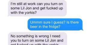 But is there beer in the fridge?