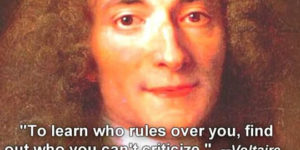 Wise Words From Voltaire