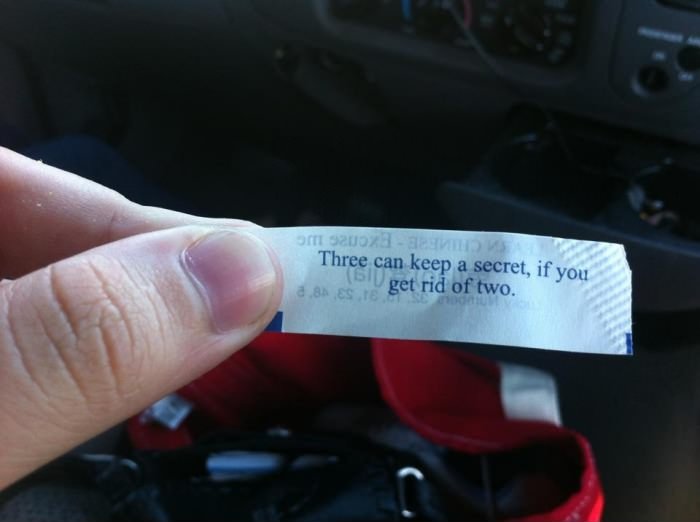 Got this fortune today