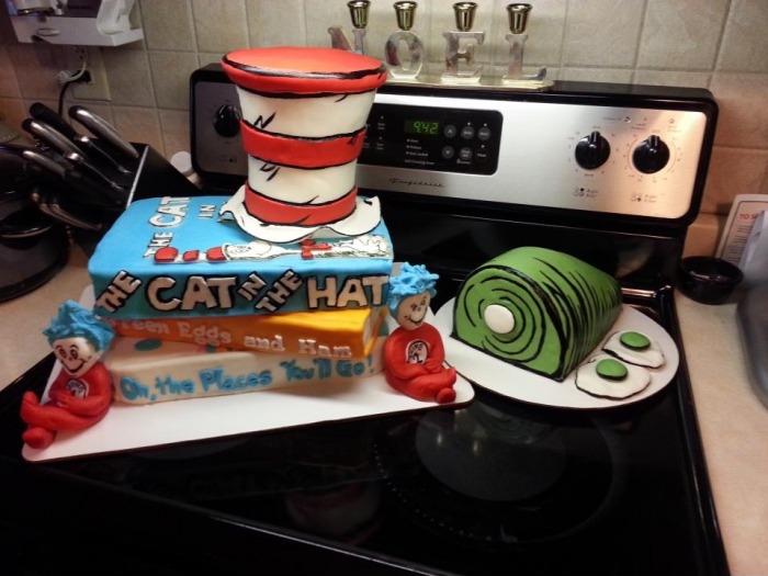 Dr. Suess cake!