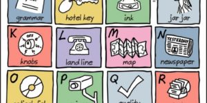 Alphabet of the obsolete.