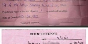 Best reasons to get detention.