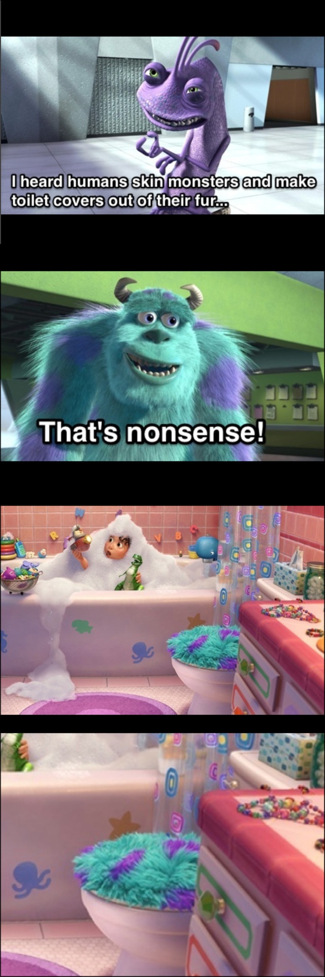 One of Pixar's darker jokes