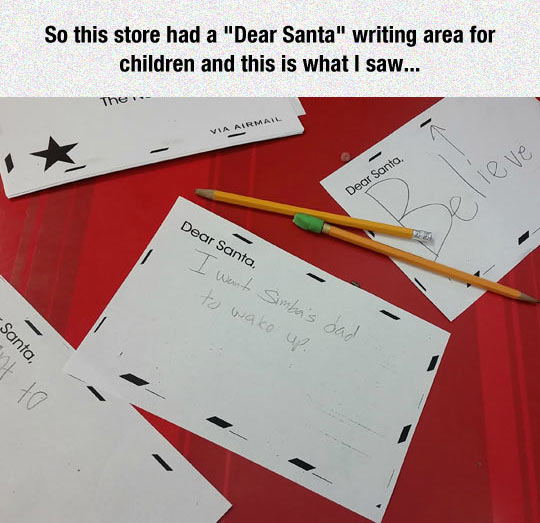 Dear Santa...