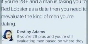 Evaluating men when you’re 28 or older.
