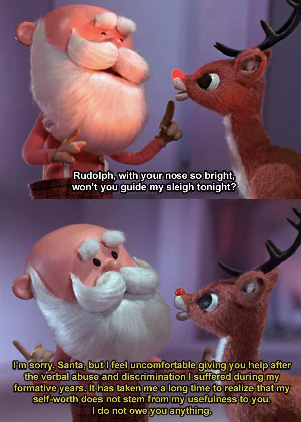 Santa was a tool in this movie