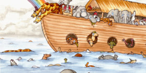 Noah’s ark was depressing.