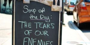 Soup of the day.