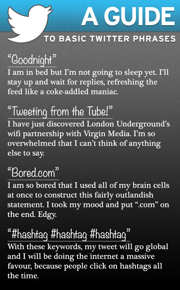 A Guide to Basic Twitter Phrases.