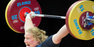 Women’s track vs. Weightlifting.