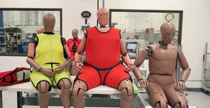 Company that designs crash-test dummies has had to start making obese dummies to better represent American drivers