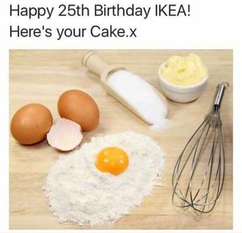 Ikea birthday cake now in stores
