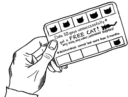 Yay! Free cat punch card!