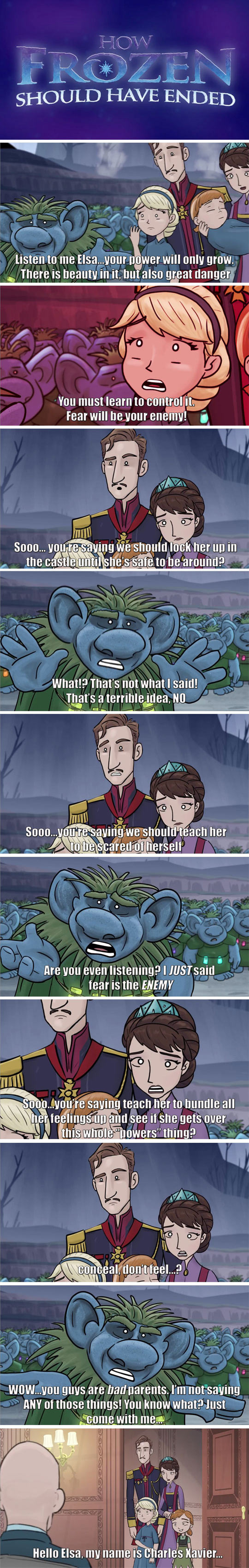 How Frozen Should Have Really Ended