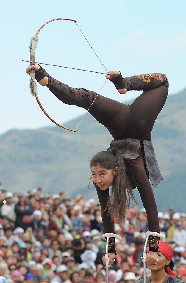 Picture from the 2016 World Nomad Games that took place in Kyrgyzstan
