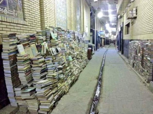 Iraqi book markets leave their books out at night. The reader does not steal and the thief does not read.