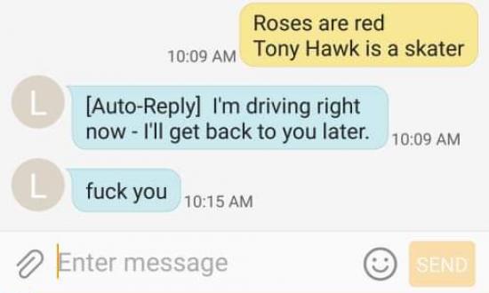 Fun with auto-reply