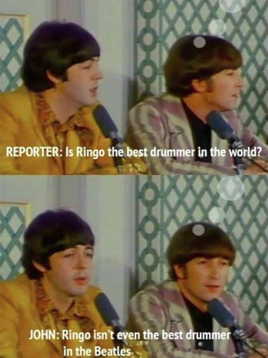 Oh, Poor Ringo Star