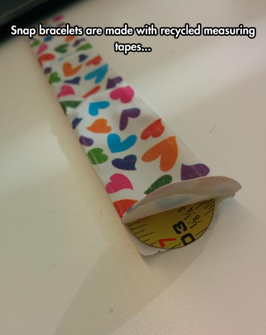 The magic of the snap bracelet.