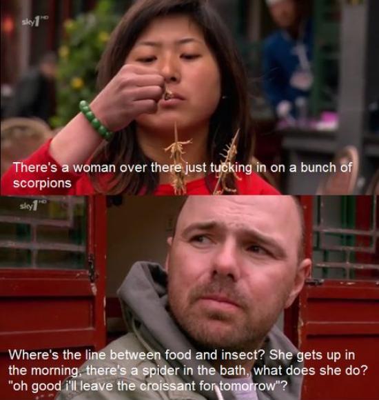 Karl Pilkington on food in China