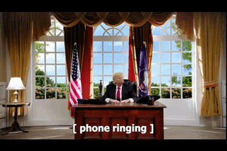 Trumps first day in office.