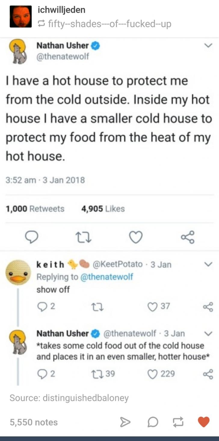 A smaller, hotter house