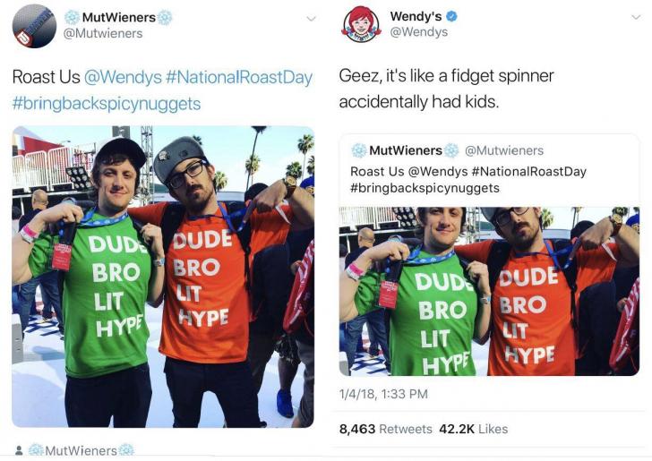 Try Roasted, by Wendy's