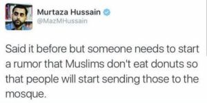 Donuts are Haram, pass it on