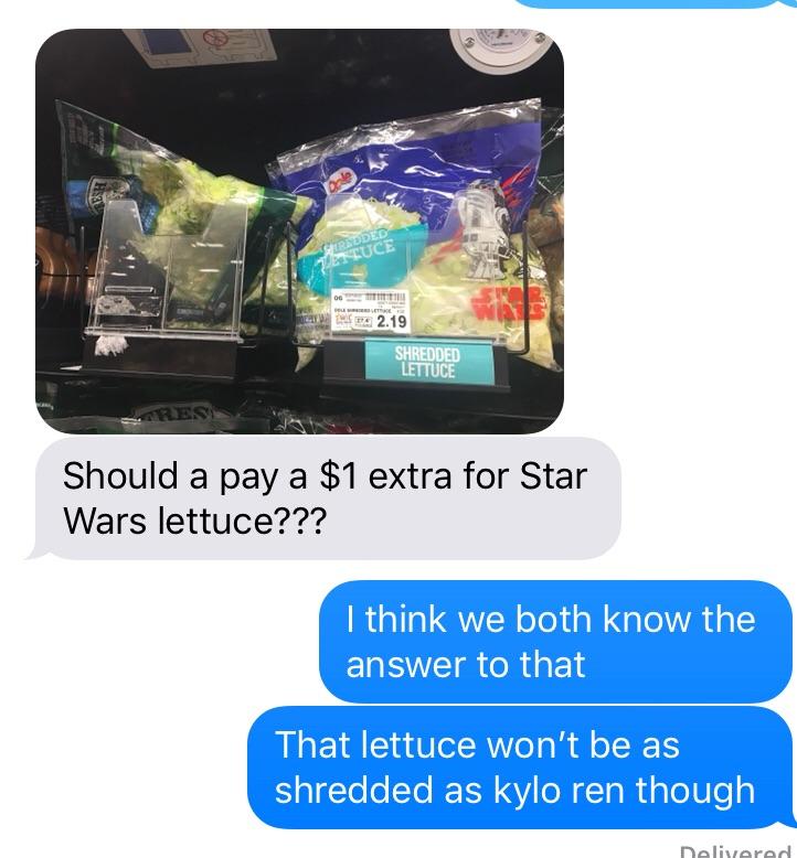 Star Wars lettuce - Return of The  Ranch