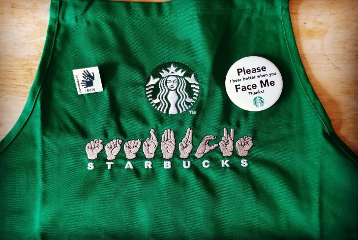 Got my apron for deaf covfefe night!