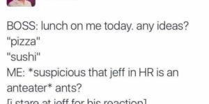 Do you… want ants?