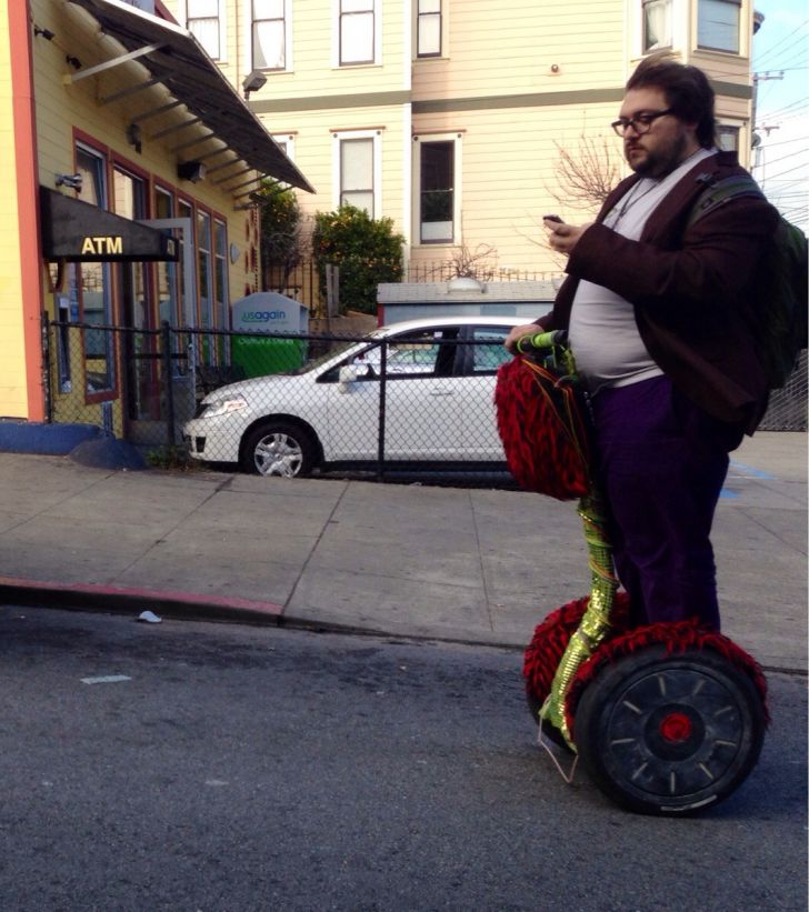 The Segway demographic.