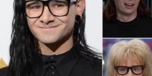 If Wayne and Garth conceived a child, it would be Skrillex.
