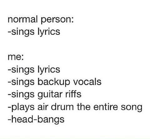Whenever I like a song