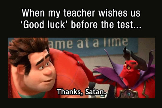 Good Luck Students