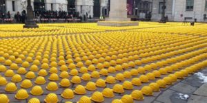 This is how factory workers in Italy protest.