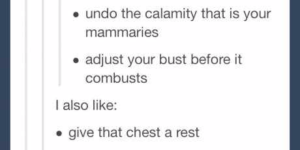 Alternative ways to say “calm your tits”