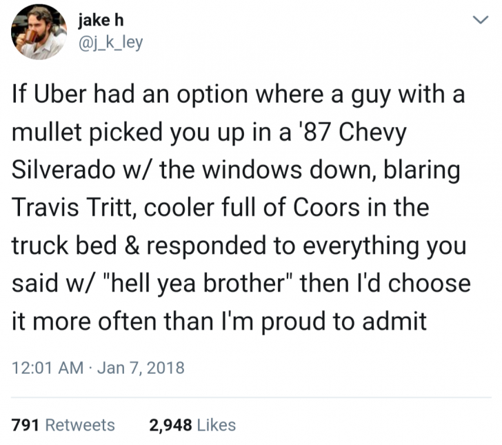 Cue the Travis Tritt