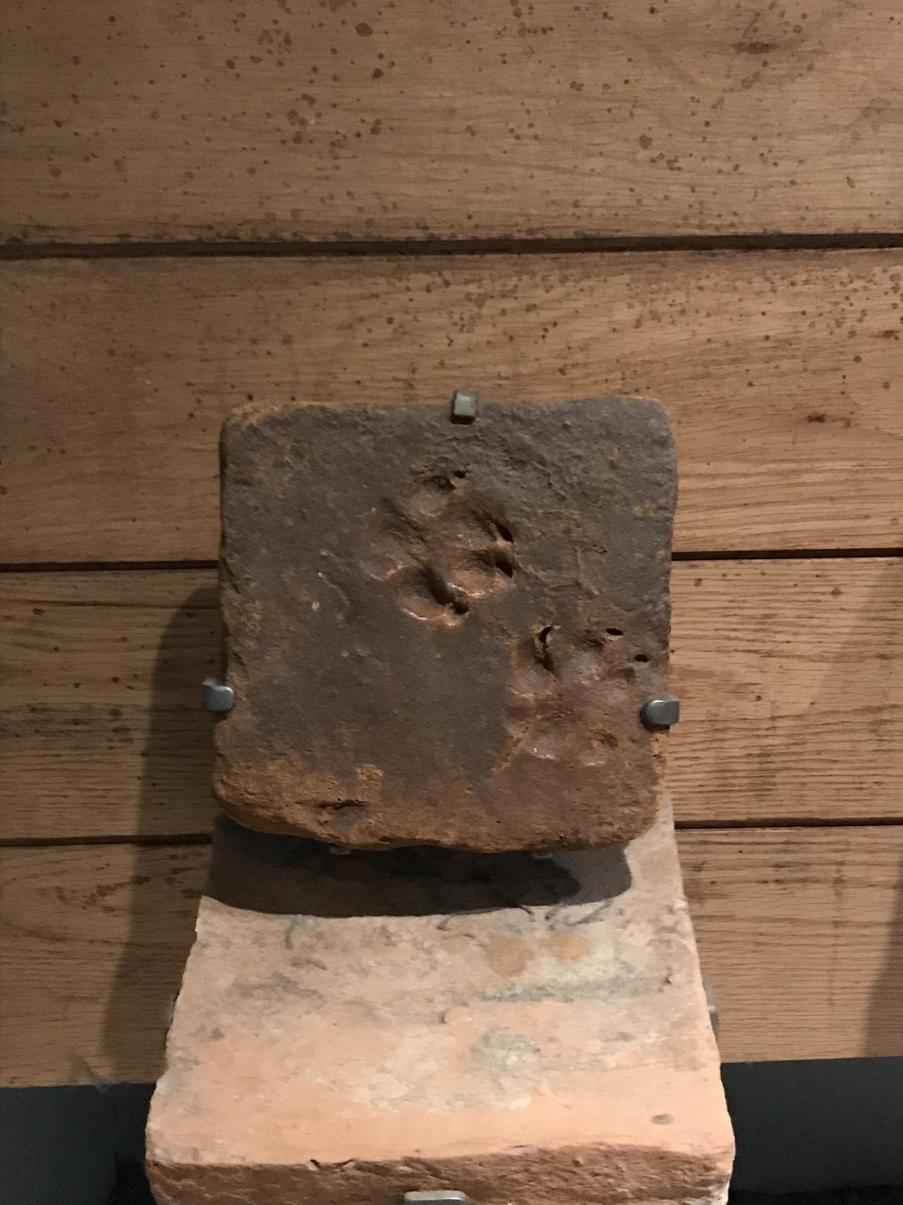 Roman brick dated 70 AD