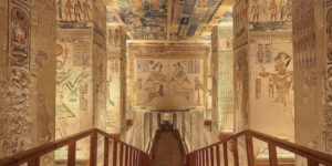 Inside The Tomb of Ramesses VI, The Valley of Kings, Egypt.