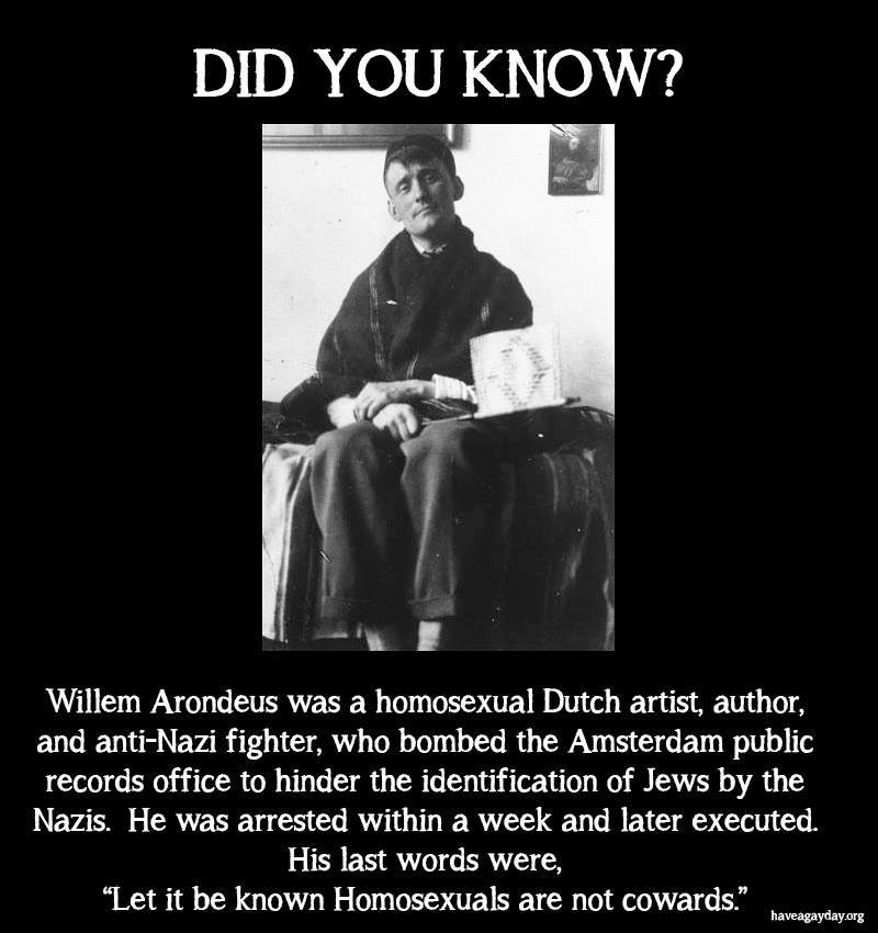 Meet Willem Arondeus., a man of the people.