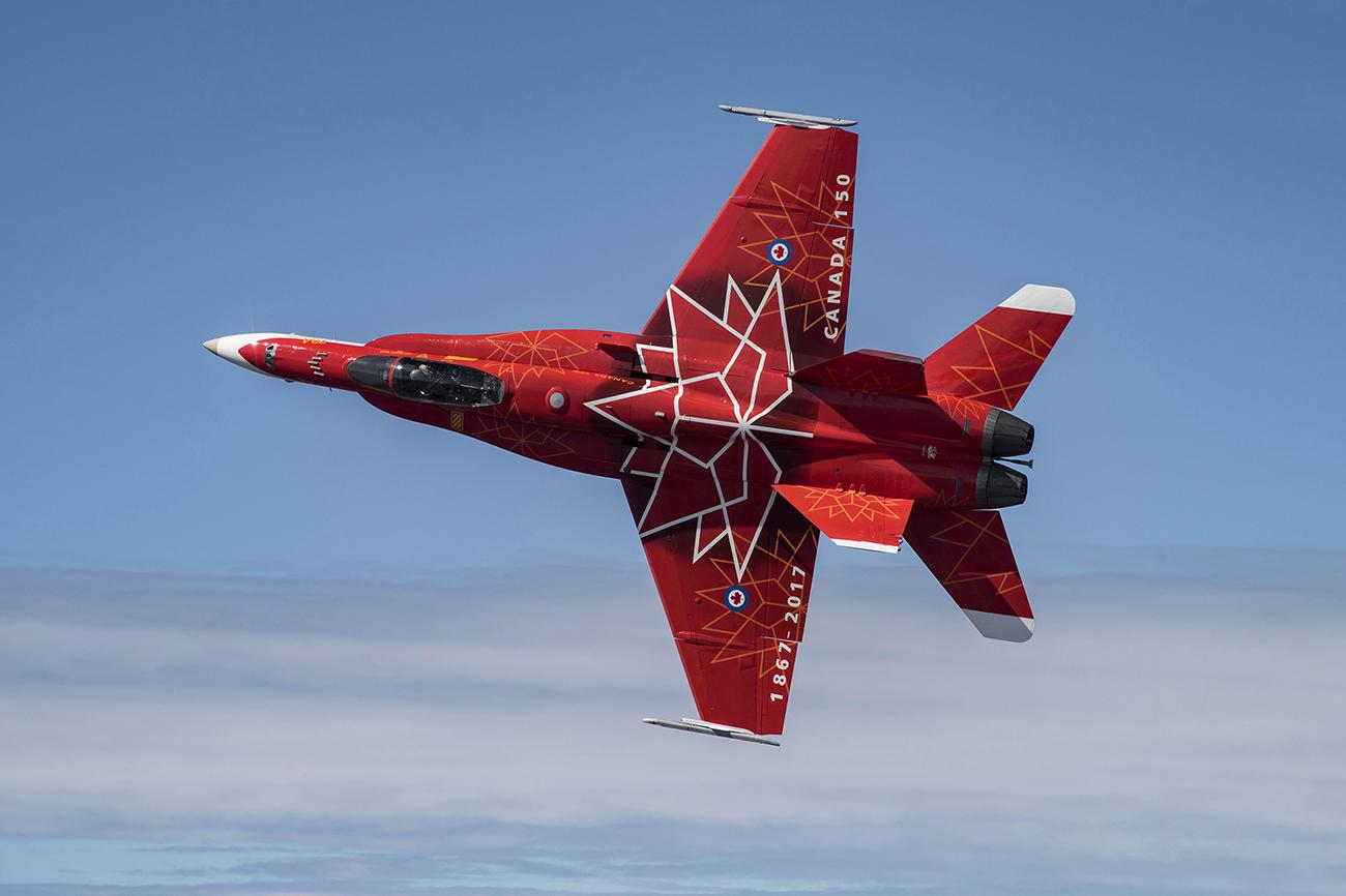 The Royal Canadian Air Force is not sorry about their paint jobs