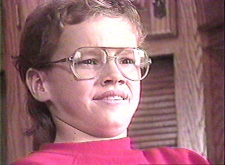 Matt Damon circa 12 years old.