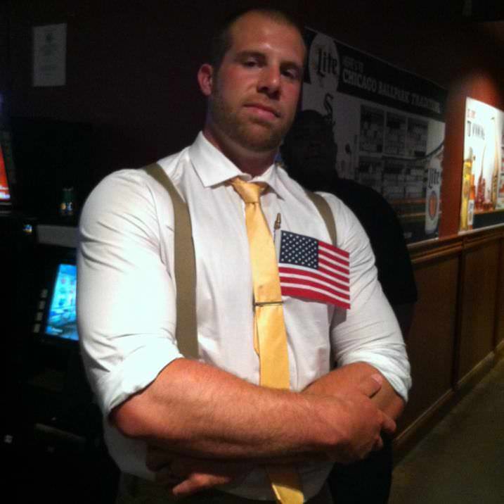 Jason Seaman ended the school shooting in Indiana today when he tackled the shooter, taking 3 bullets in the process.