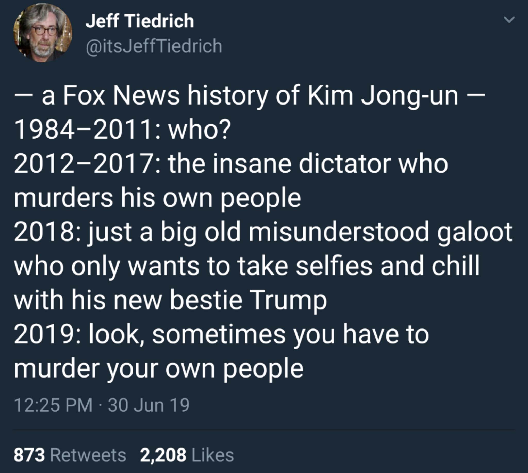 Kim Jong-Un, A History