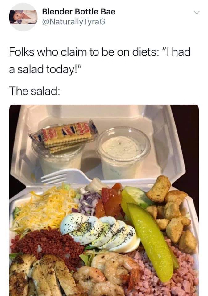 I do love a salad...