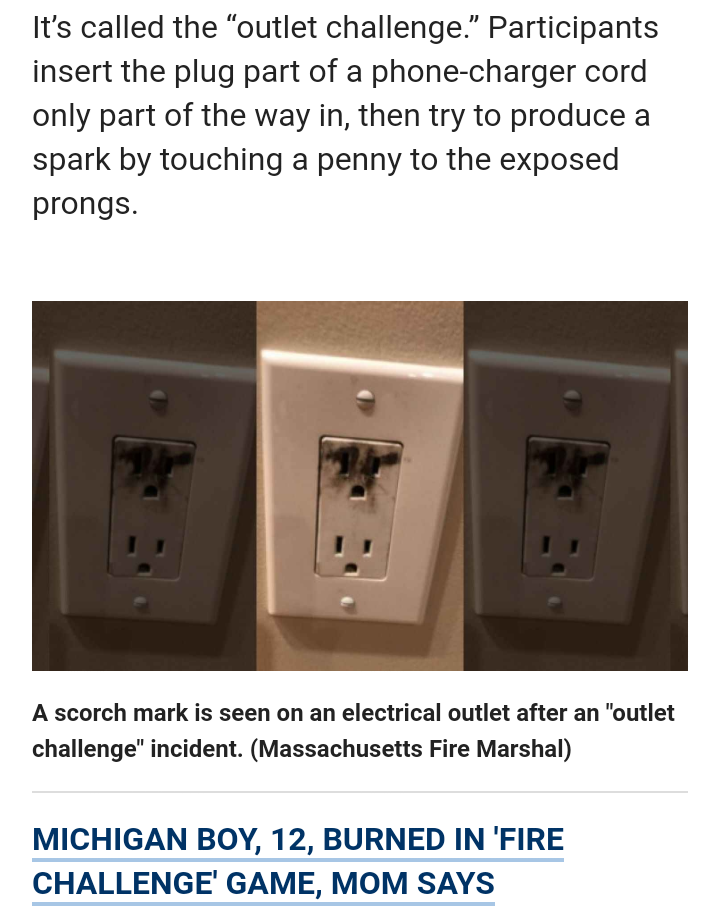 At least Tide pods won't burn down your house.