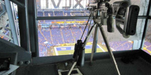 Snipers nest at the Super Bowl.