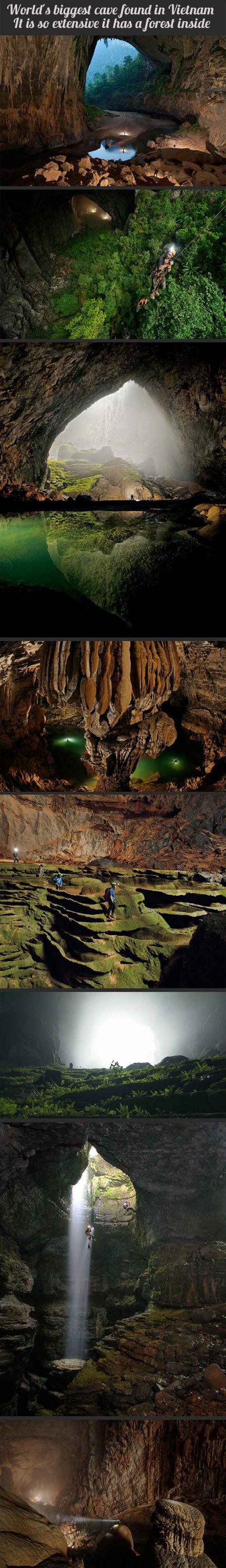 Worlds biggest cave.